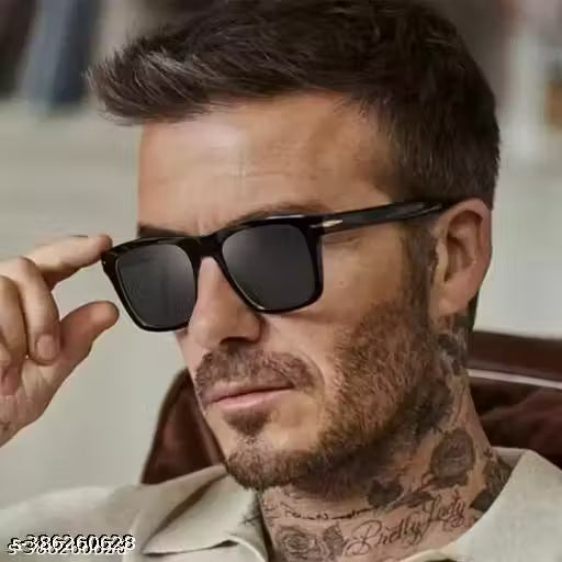 Geometric Square Sunglasses for Men & Women – UV400 Protection, Modern Lightweight Frame